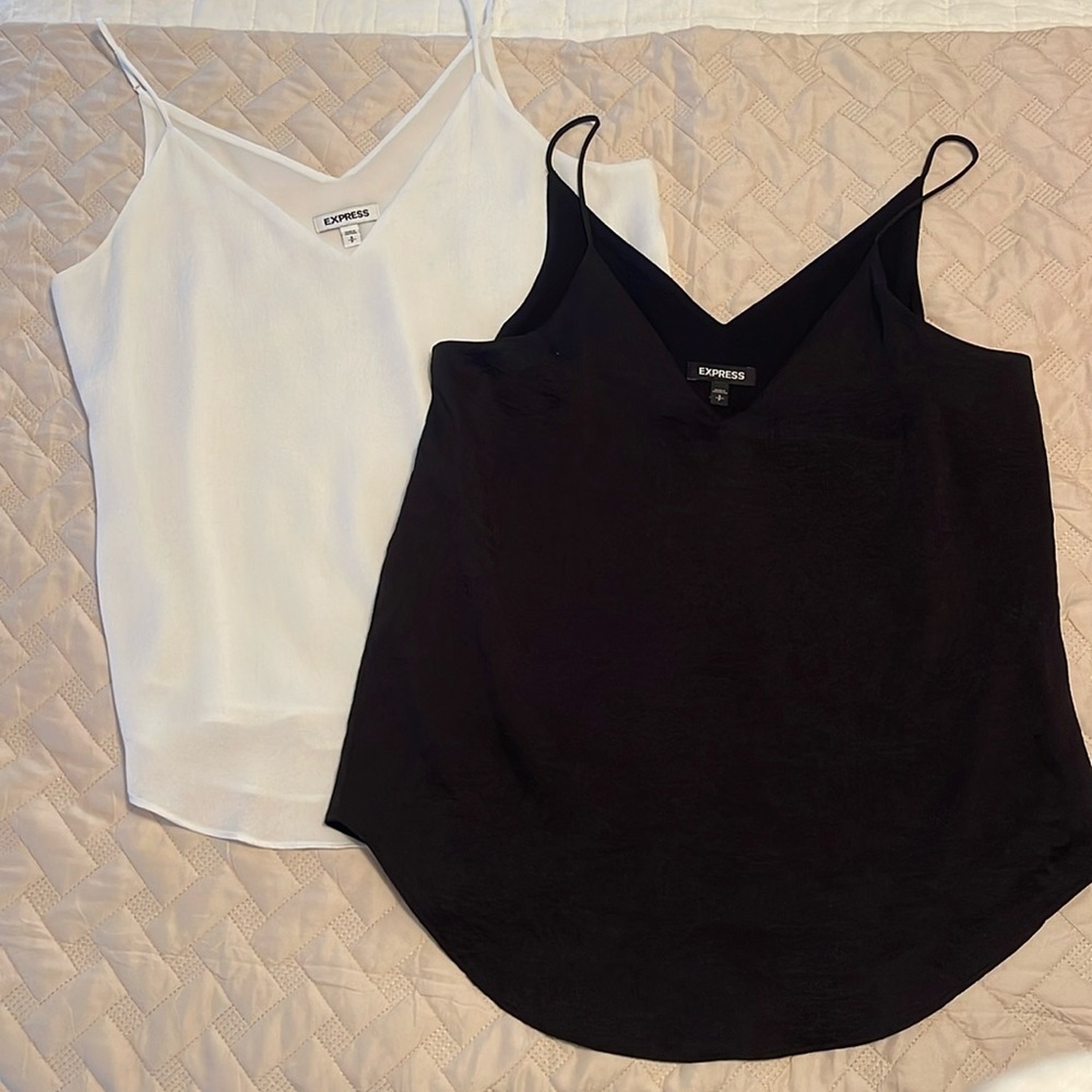 Express Women’s lined Tank Tops - Set of 2 - Size S